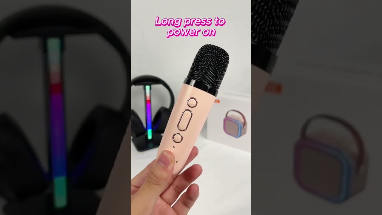 XH Mini Karaoke Machine for Kids Portable Karaoke Machine with Bluetooth  