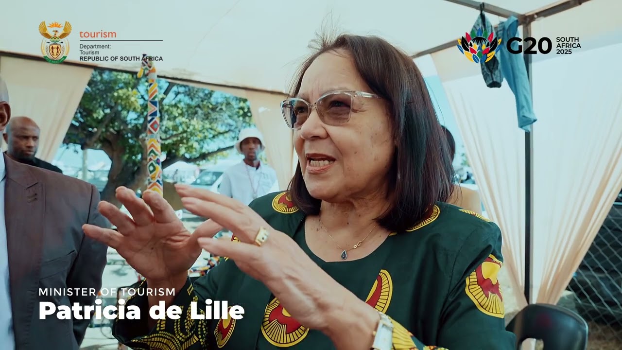 Minister Of Tourism : Patricia de Lille in Kwa Ndebele , Mpumalanga | G20