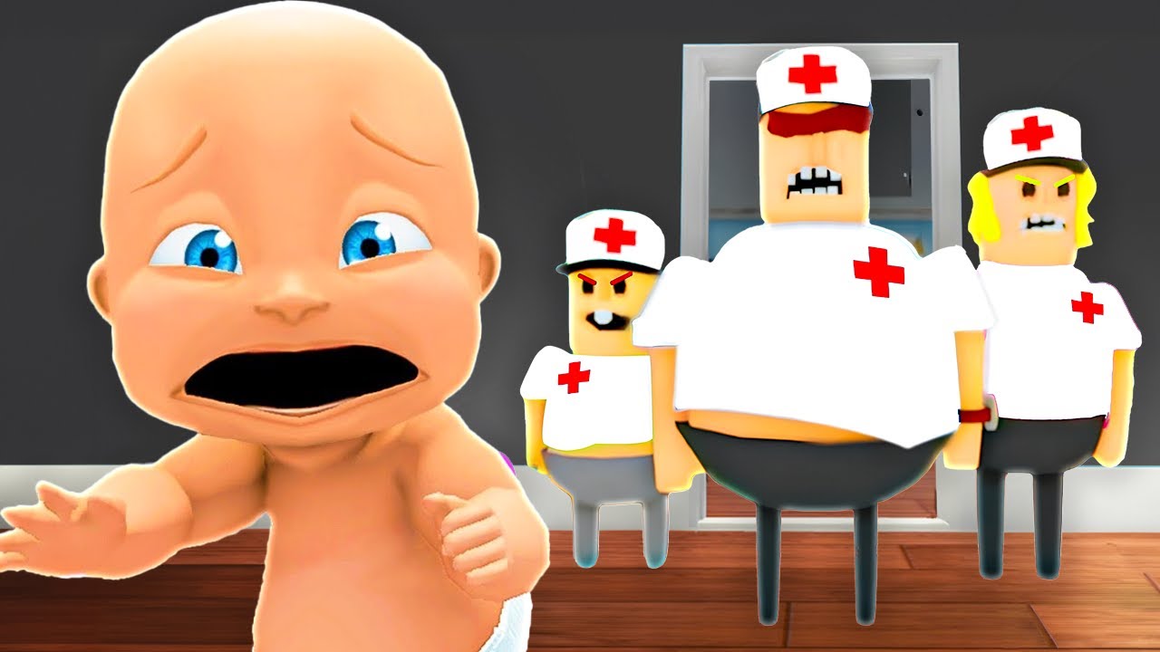Baby Escapes EVIL DOCTOR FAMILY!