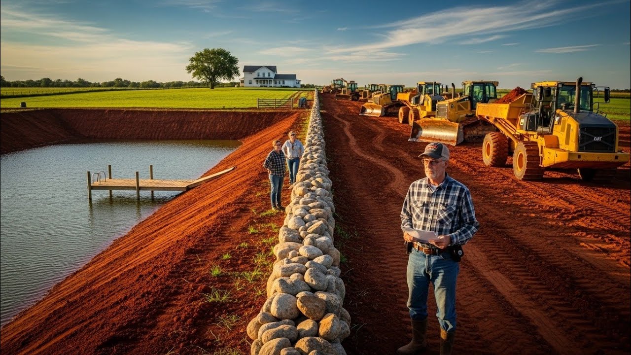 They Dug a Pond on My land - So I Brought an Earth Moving Company