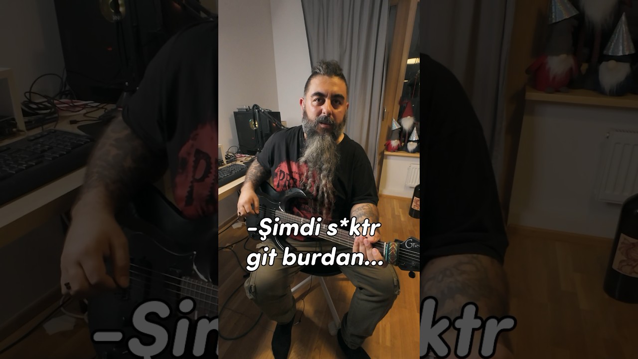 B&Ouml;YLE GİTAR MI &Ccedil;ALINIR? #guitar #metal #guitarist
