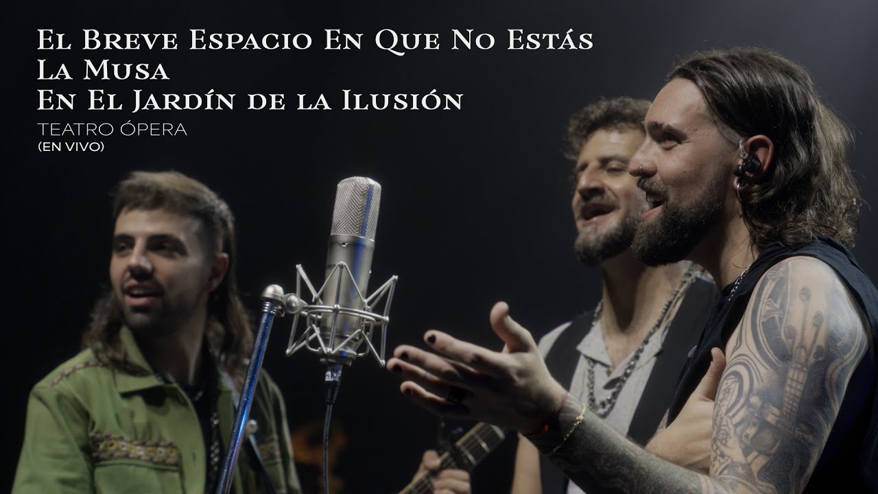 Los del Portezuelo - El Breve Espacio En Que No Estás -La Musa -En El Jardín de la Ilusión (En Vivo)