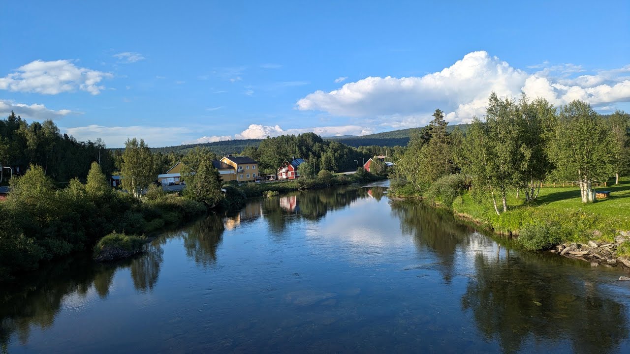Längs Vindelälven på cykel sommaren 2024