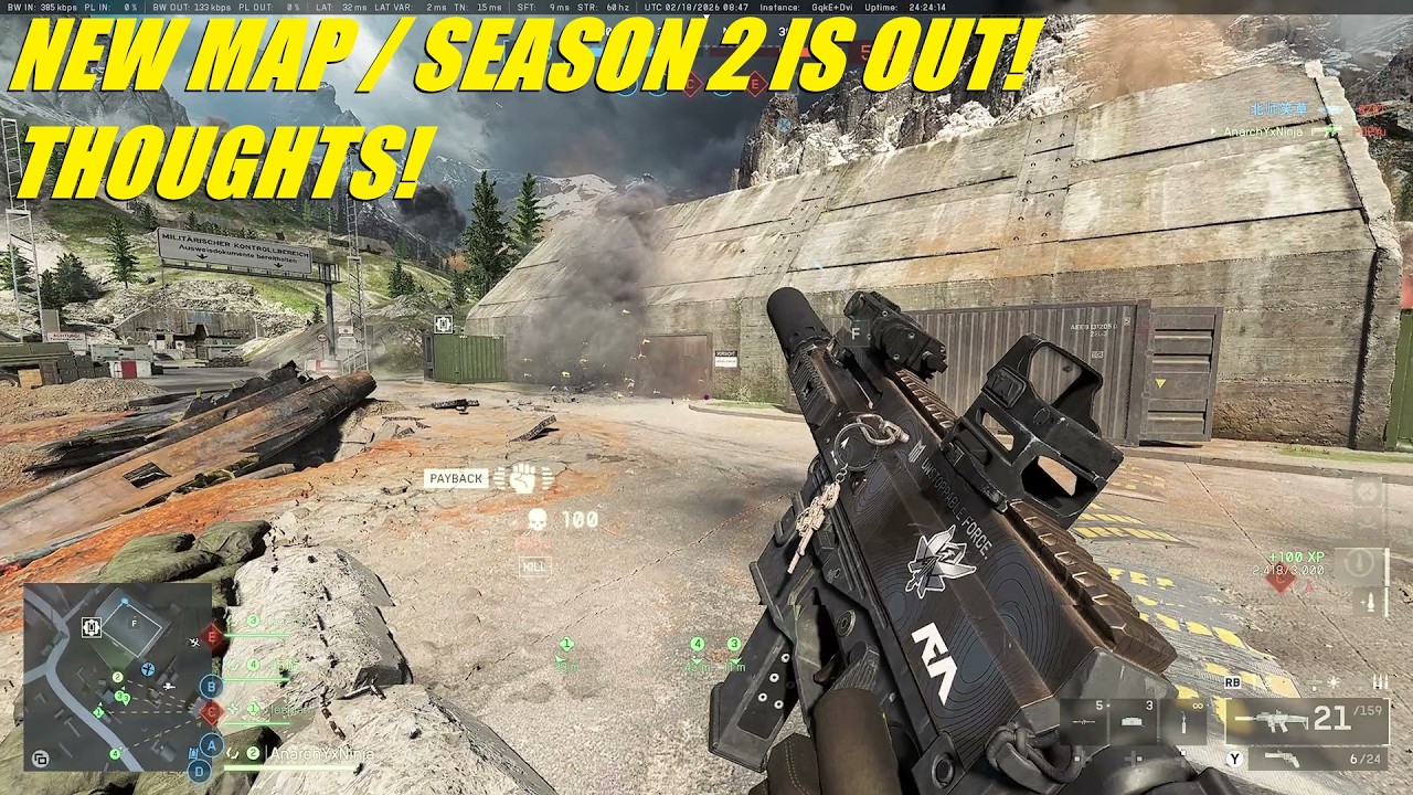 Season 2 is out, is this the season to revive Battlefield 6? Thoughts on it all. (Not from Stream)