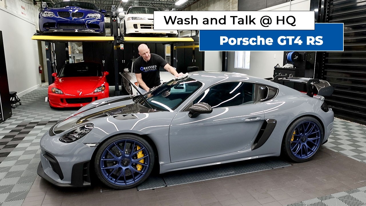 19.09 Мойка и беседы: Porsche GT4 RS