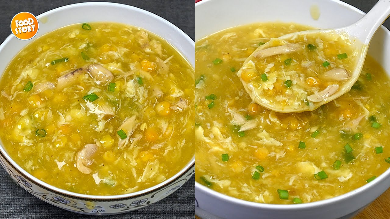 Chicken Corn Soup Recipe,Winter Special Soup Recipe by Samina Food Story