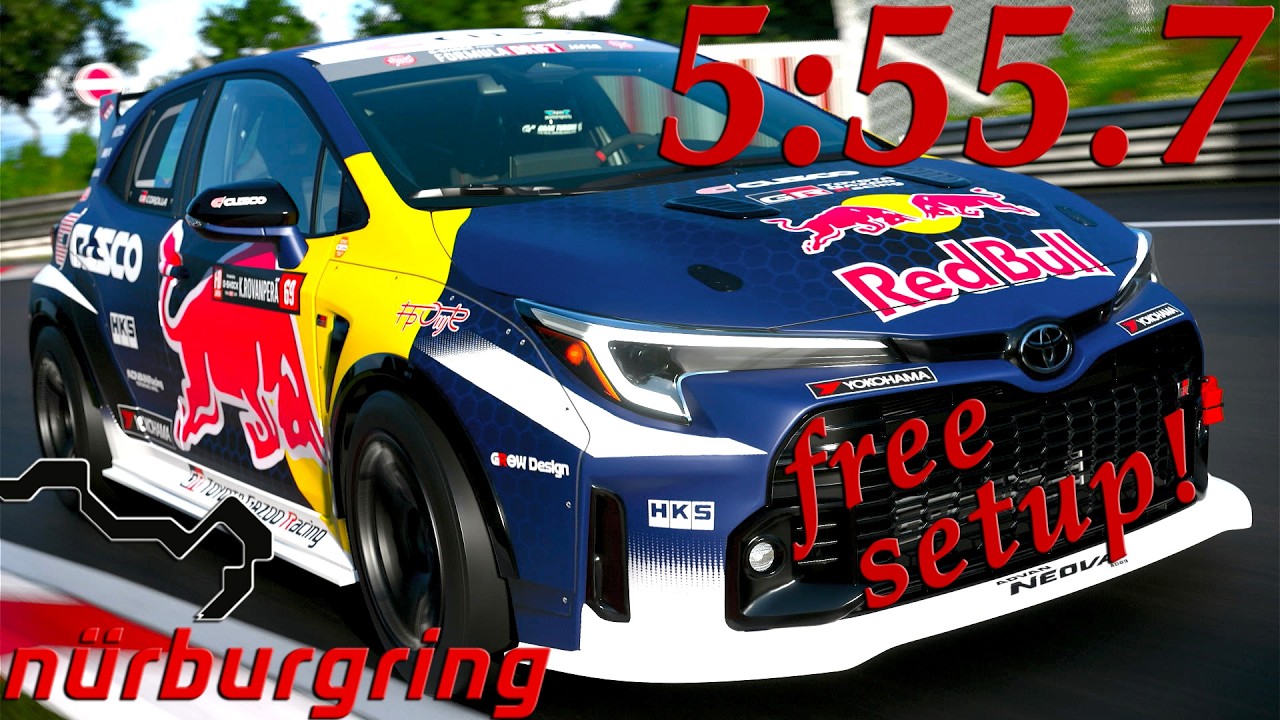 1,186HP Demon-Swapped Corolla '22 Nordschleife Lap & Setup!
