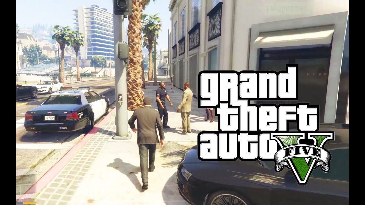 GTA 5 - Chapter 15 - Recovery from the police Amanda