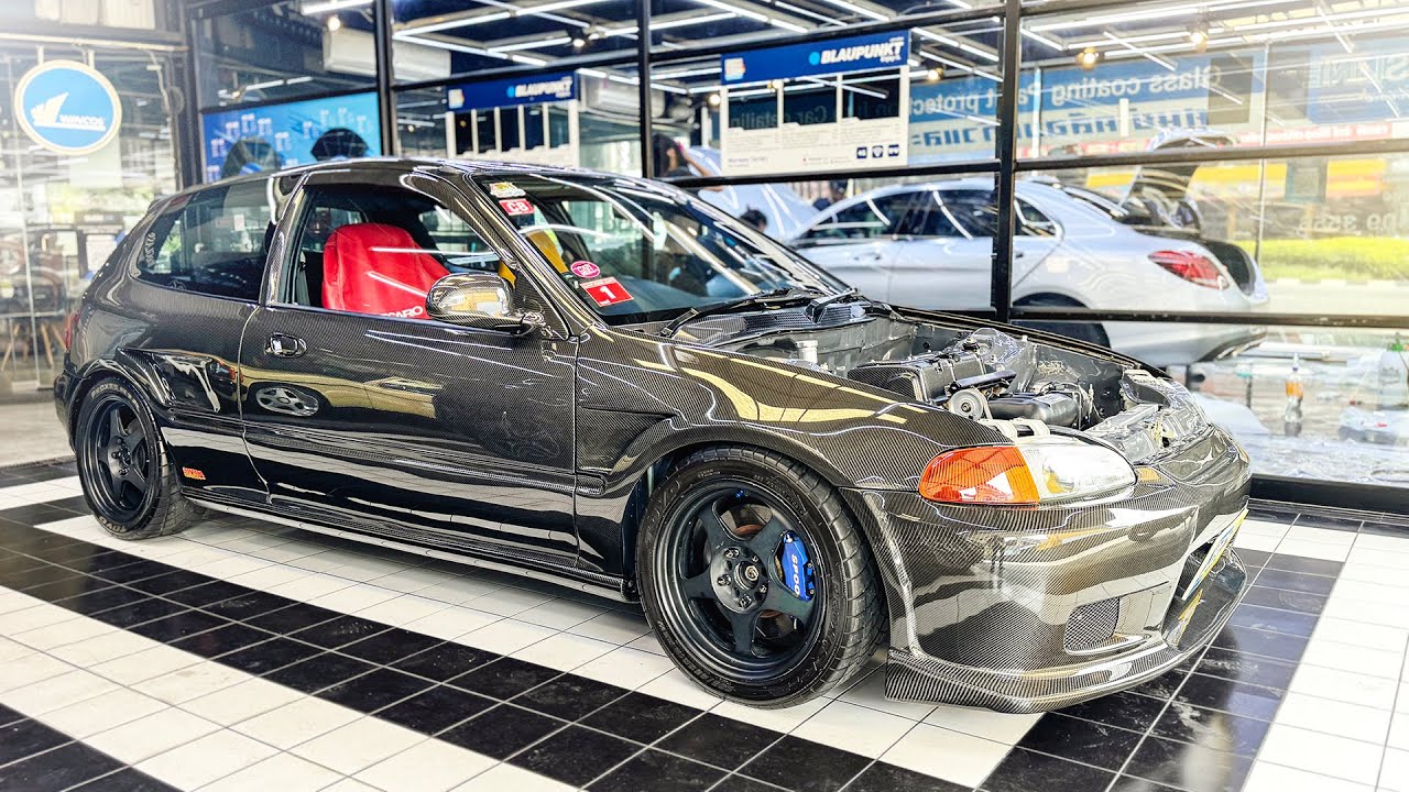 FULL Carbon EG Civic + CreamPai Update