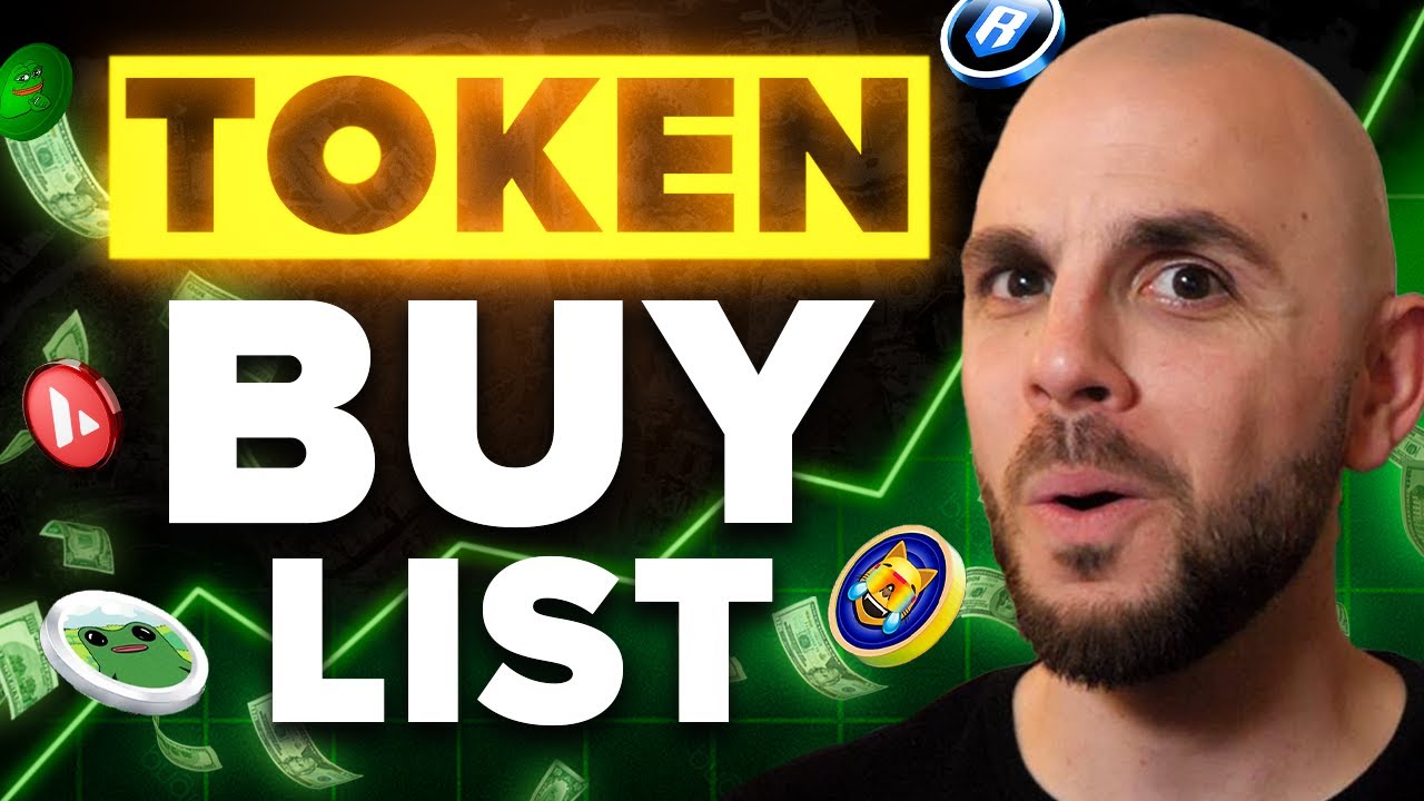 I'm Buying These Altcoins TODAY (Token and NFT Buy List)