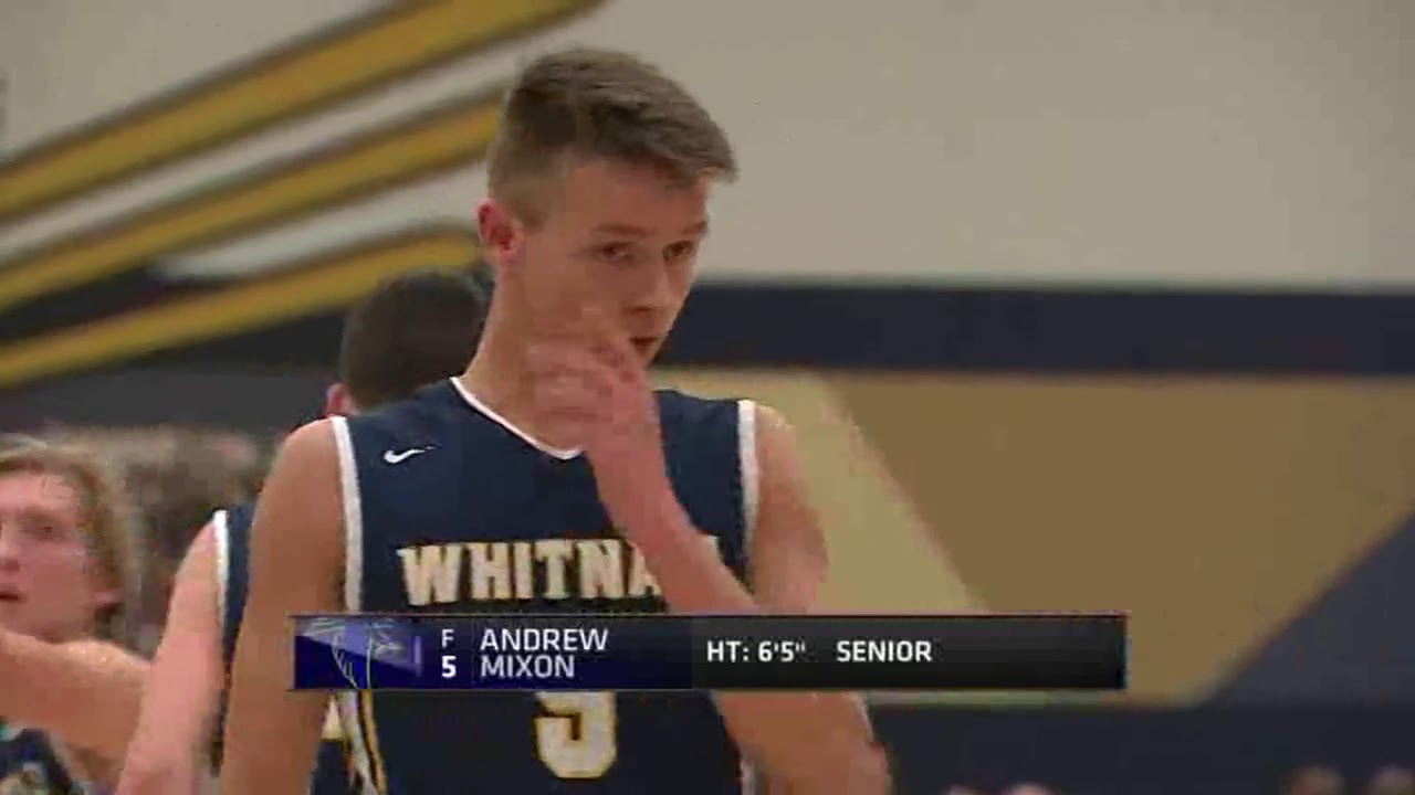 2015-2016 Game #26 Whitefish Bay vs Whitnall (Sectional Finals at Brown Deer HS)