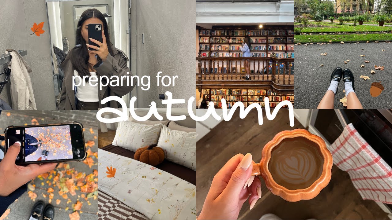 Подготовка к осени 🍂☕️ осенние покупки, книги, декор для дома и осенний кофе