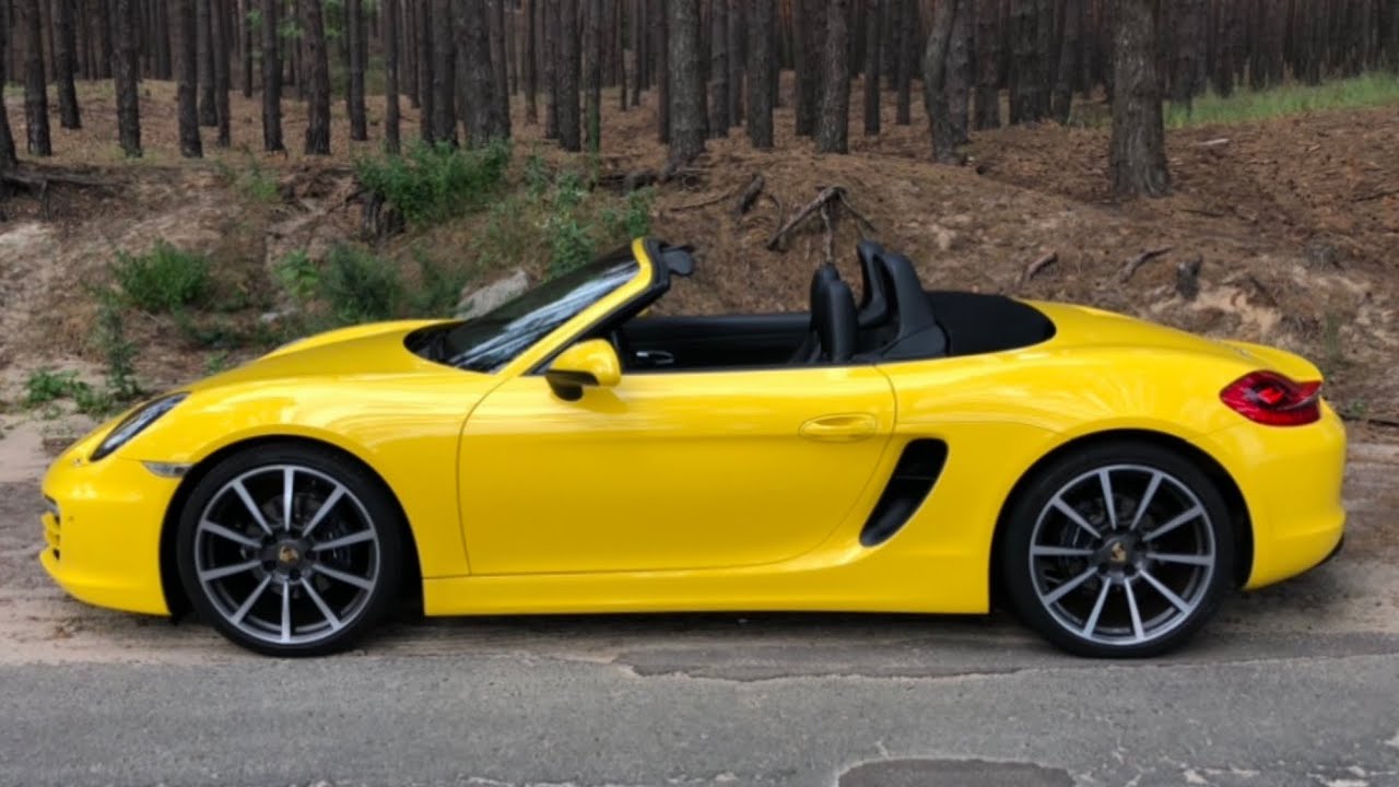 Обзор Porsche Boxster 981.