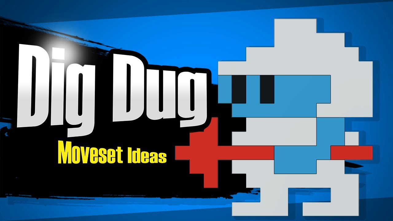 Dig Dug (Super Smash Bros.) [MOVESET IDEAS]