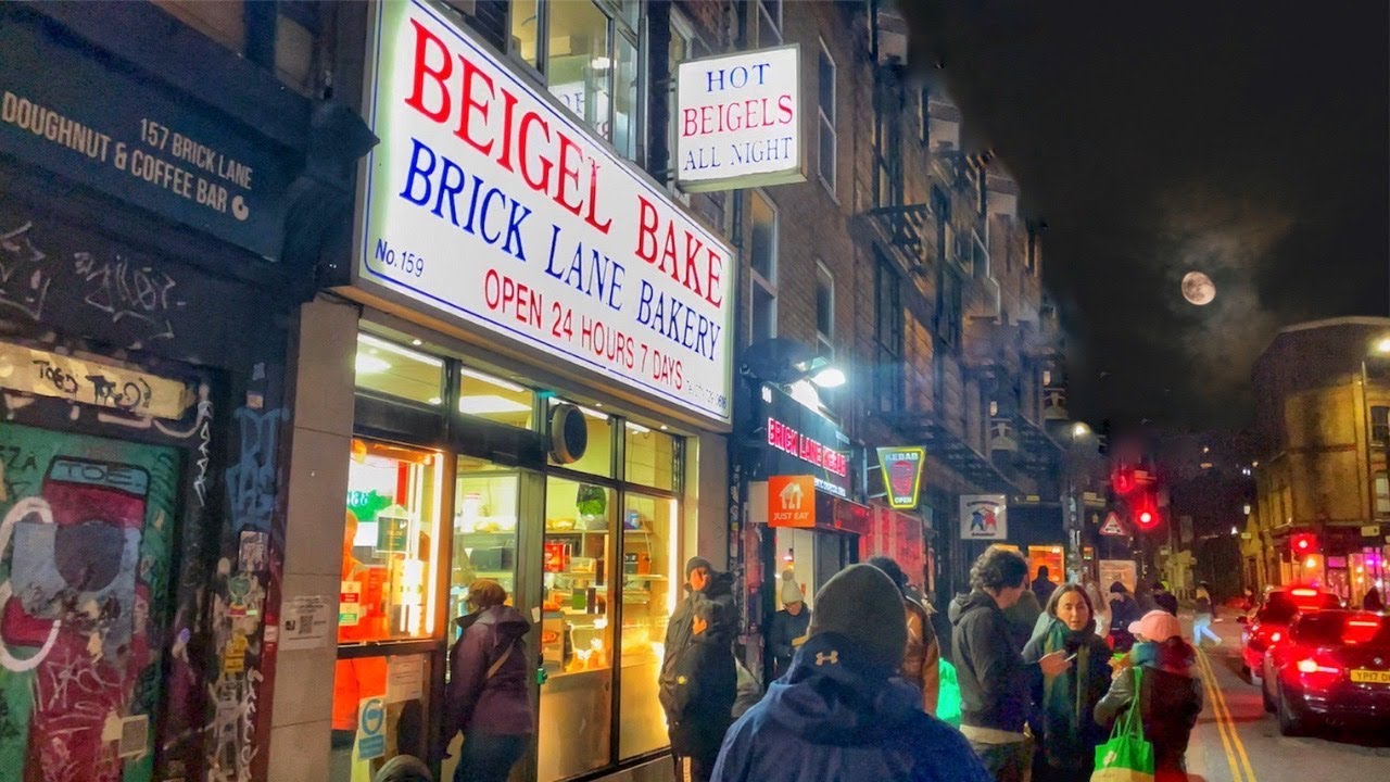 Brick Lane London Walk | Whitechapel to Liverpool Street Station Via Shoreditch | 4K HDR