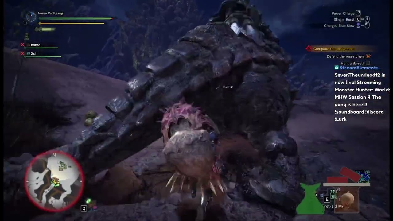 MHW Session 4 The gang is here!!! !soundboard !discord !Lurk
