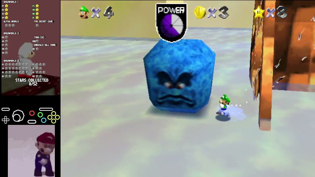 SM64 Luigi's Ghostly Adventure - C5: Aqua Galleon Ocean
