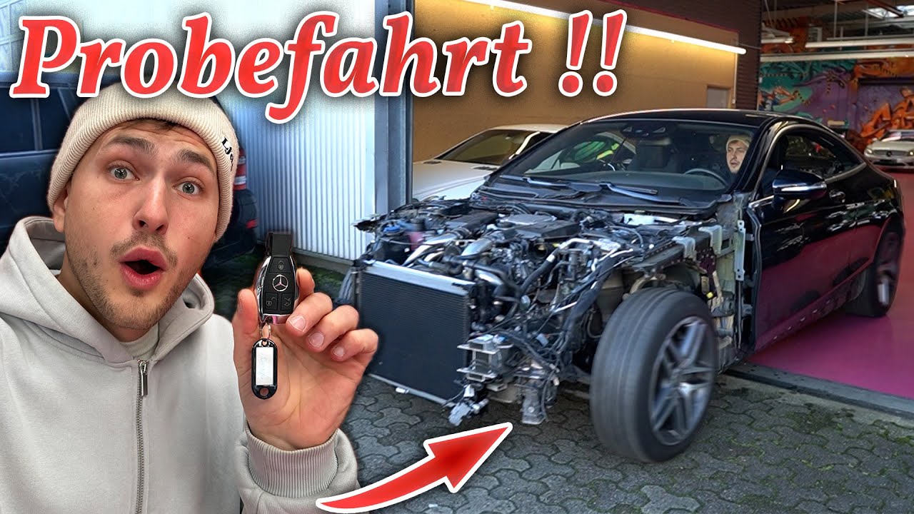 Nach 4 Jahren Standzeit: die erste Fahrt !