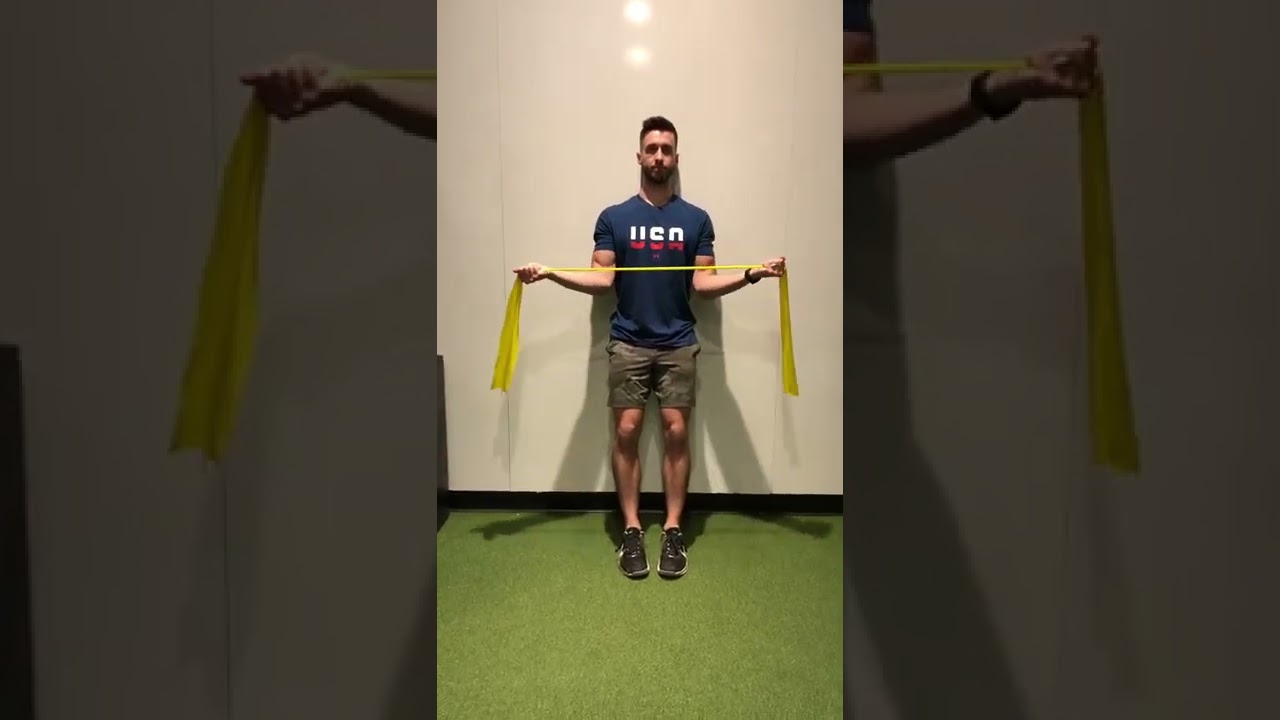 Shoulder External Rotation - Band, 2-Arm