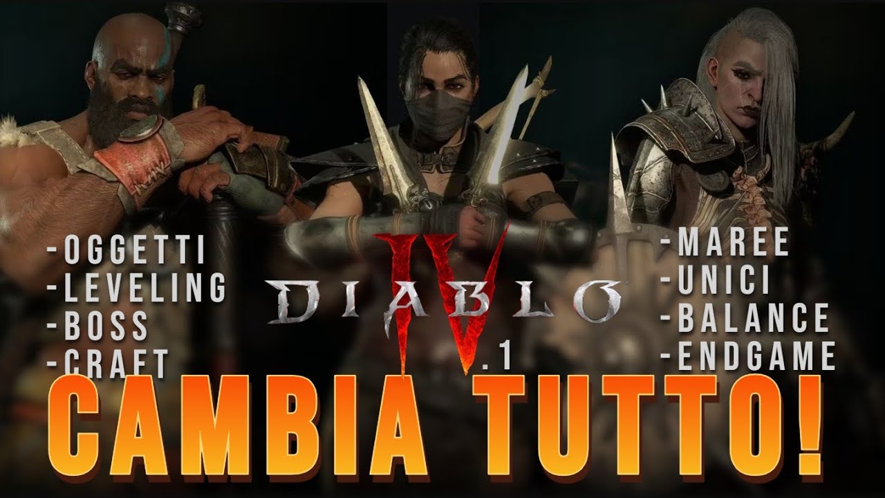 UN PUNTO DI SVOLTA! - la STAGIONE 4 RIVOLUZIONA IL GIOCO! - DIABLO 4 ITA