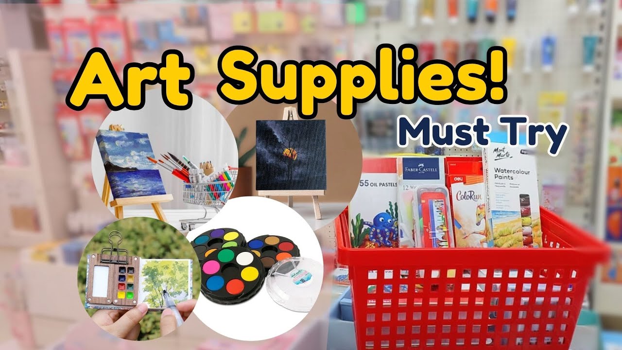 🎨 8 Mini and Smart Art Supplies You can travel with | Traveling Art Kits 