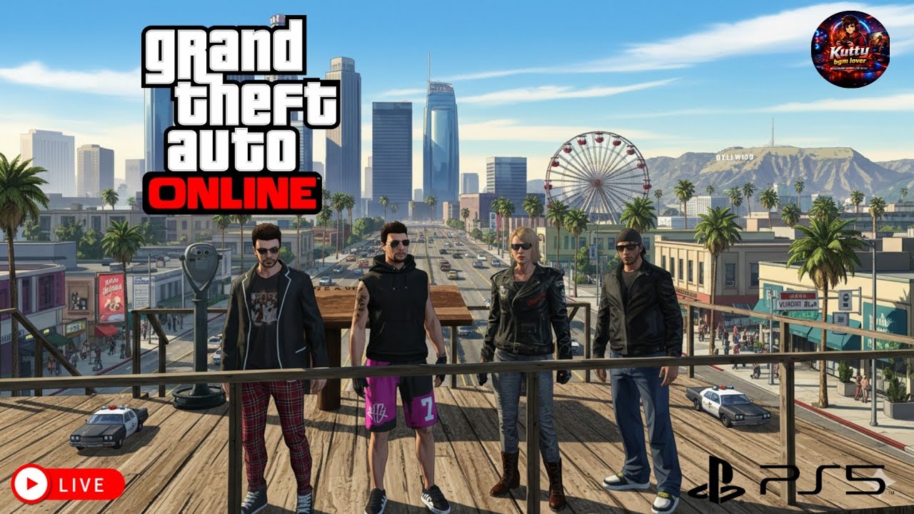GTA5 Online Off Road Bike Rider Gameplay on PS5