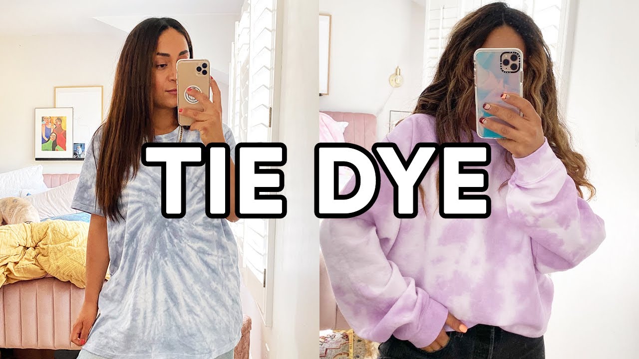 HOW TO TIE DYE?!? PRETTY PASTEL || DIY TIE DYE WITH RIT  || IMLVH