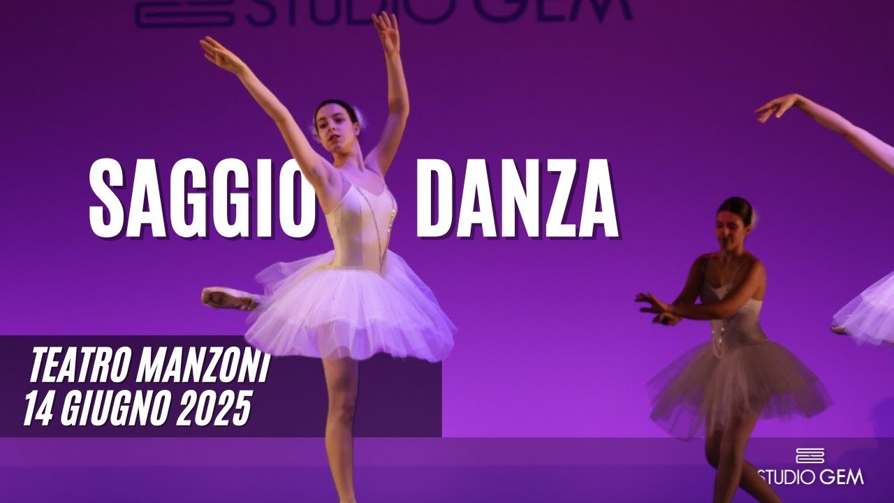 SAGGIO DANZA  - Teatro Manzoni - 14 giugno 2025