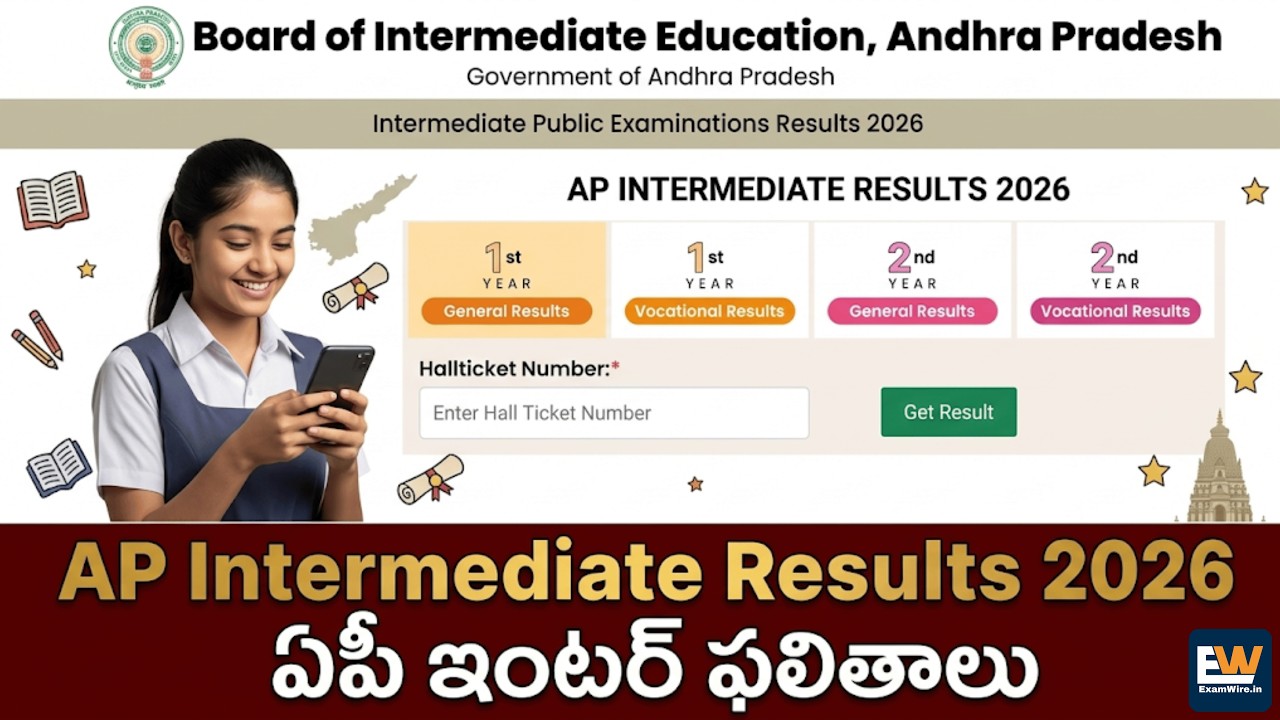How to Check Inter Results 2026 AP in Telugu | Andhra Pradesh Intermediate 1st and 2nd Year Result