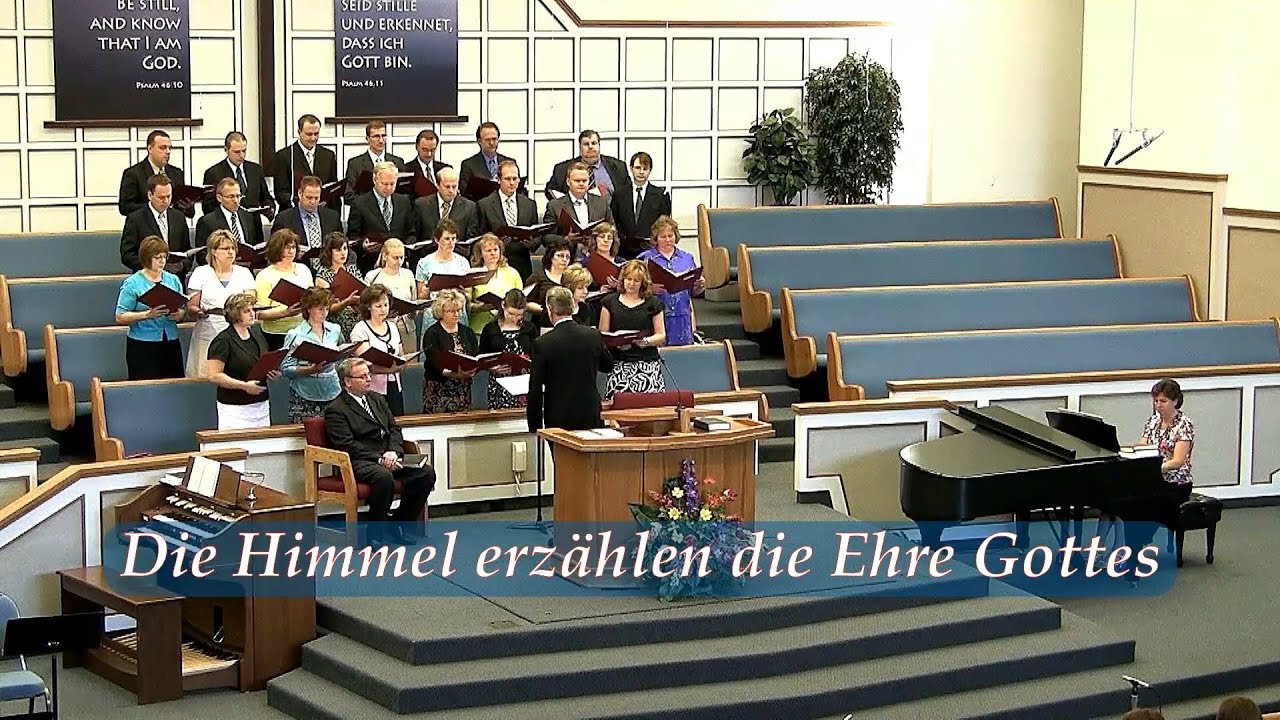 Die Himmel erzählen die Ehre Gottes - Gemeinde Gottes Edmonton