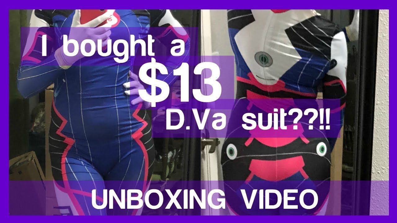 $13 D.VA SUIT FROM WISH - UNBOXING VIDEO!