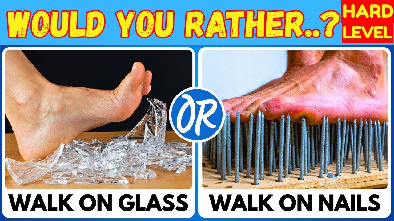 Would You Rather? Funny Edition |Hard Choices |Rather Quiz
