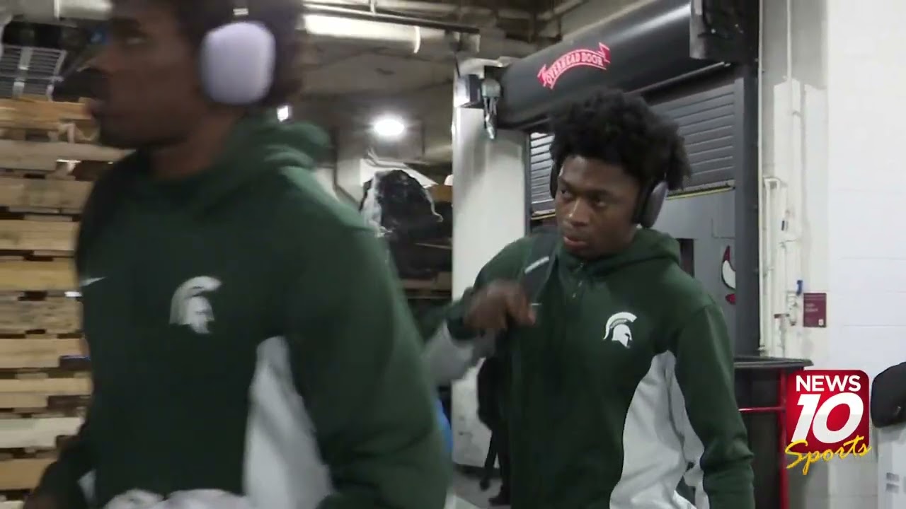 No. 3 seed Michigan State basketball has arrived at the United Center for its matchup with UCLA
