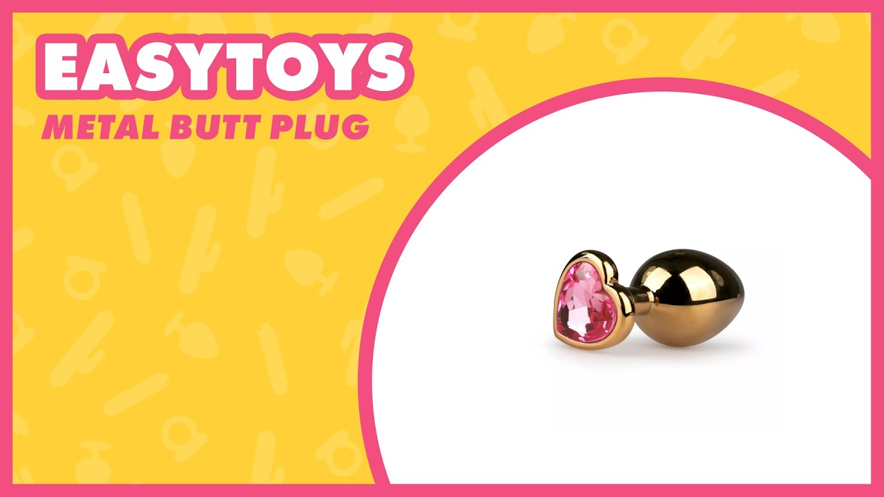 EasyToys Heart Metal Butt Plug Review | EasyToys