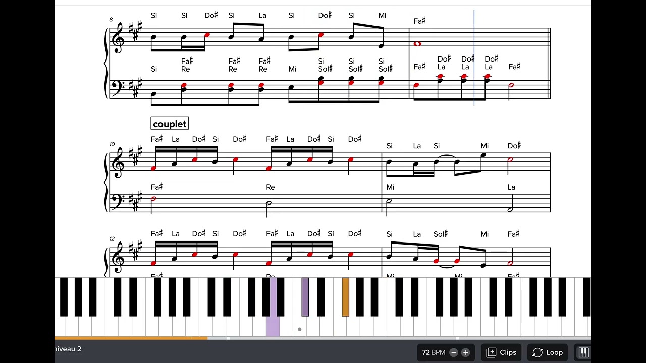 Fangs of fortune niveau 2 arrangement marc Denouel