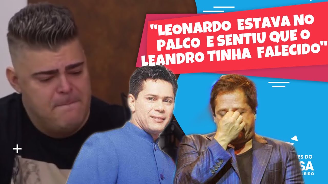 “TIVE QUE DAR A NOTÍCIA AO LEONARDO QUE O LEANDRO MORREU” diz Rafael Vanucci | Cortes do Prosa