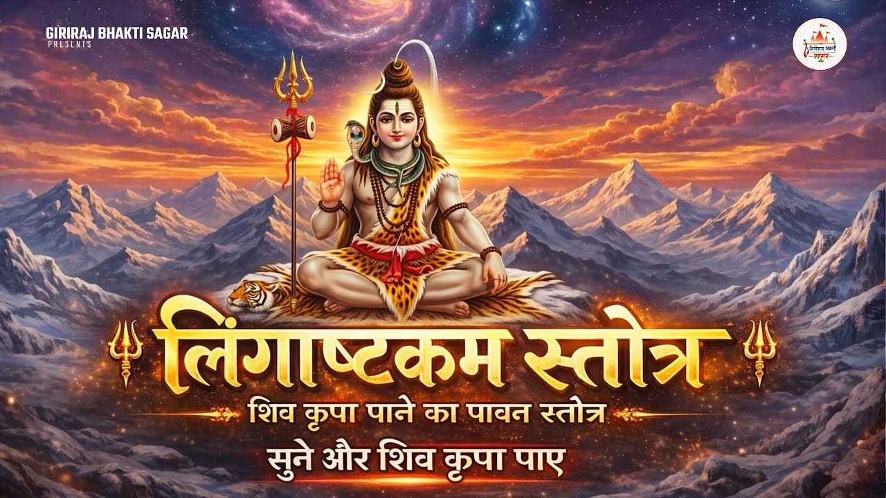 Lingashtakam Stotram | शिव जी का सबसे शक्तिशाली स्तोत्र | ब्रह्ममुरारिसुरार्चितलिंगम् | Shiv Stotra