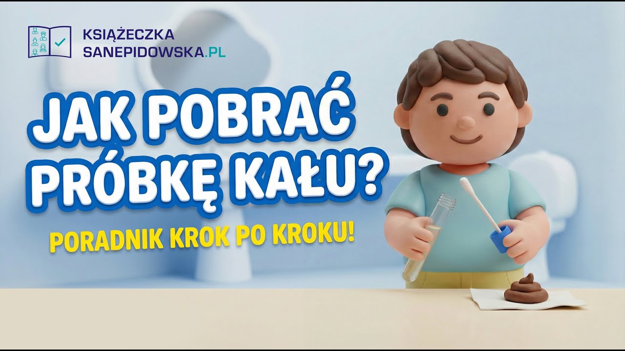 Jak pobrać kał do badania na nosicielstwo do książeczki sanepidowskiej?