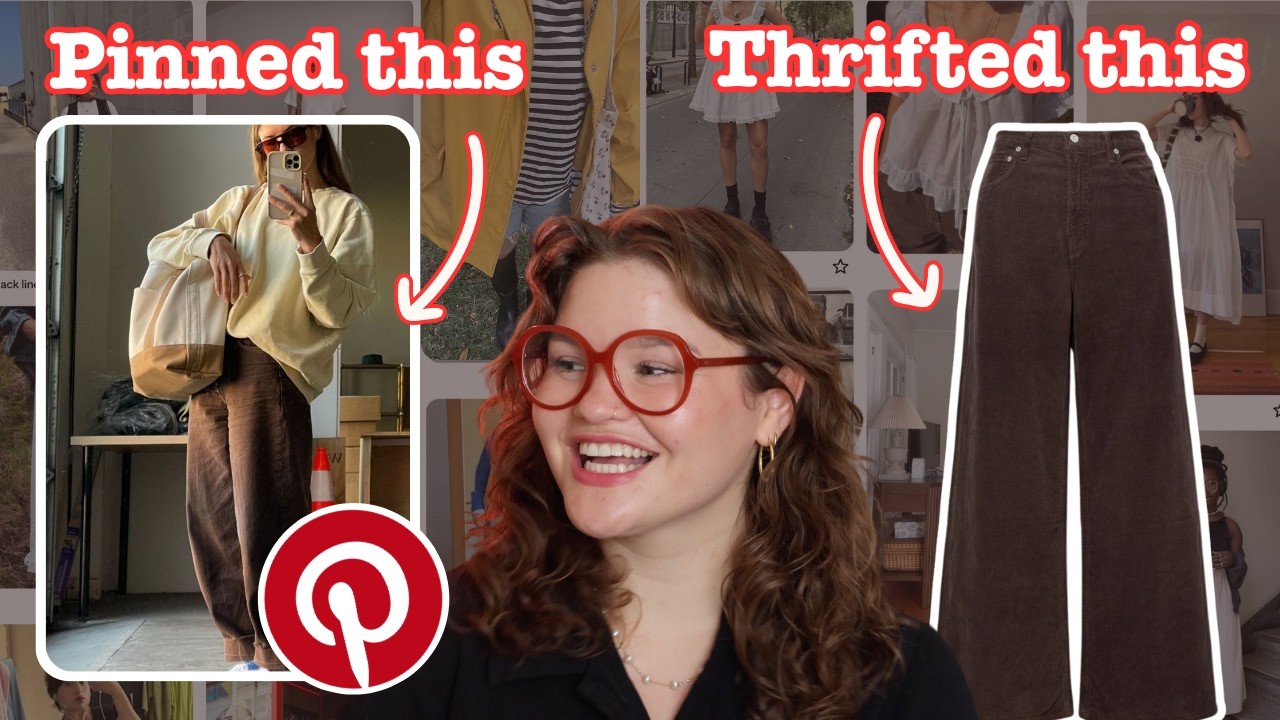Come Thrift My PINTEREST Board With Me! *try-on haul!*