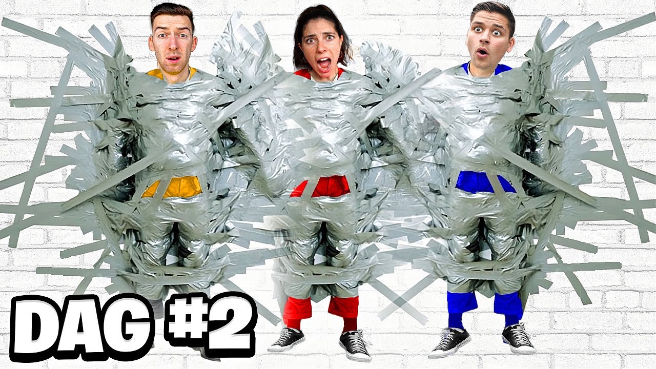 WIE HET LANGST BLIJFT HANGEN WINT! *MET DUCT TAPE AAN MUUR* 