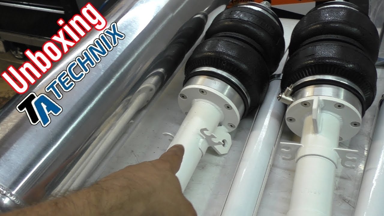 Luftfahrwerk airride Unboxing von TA Technix