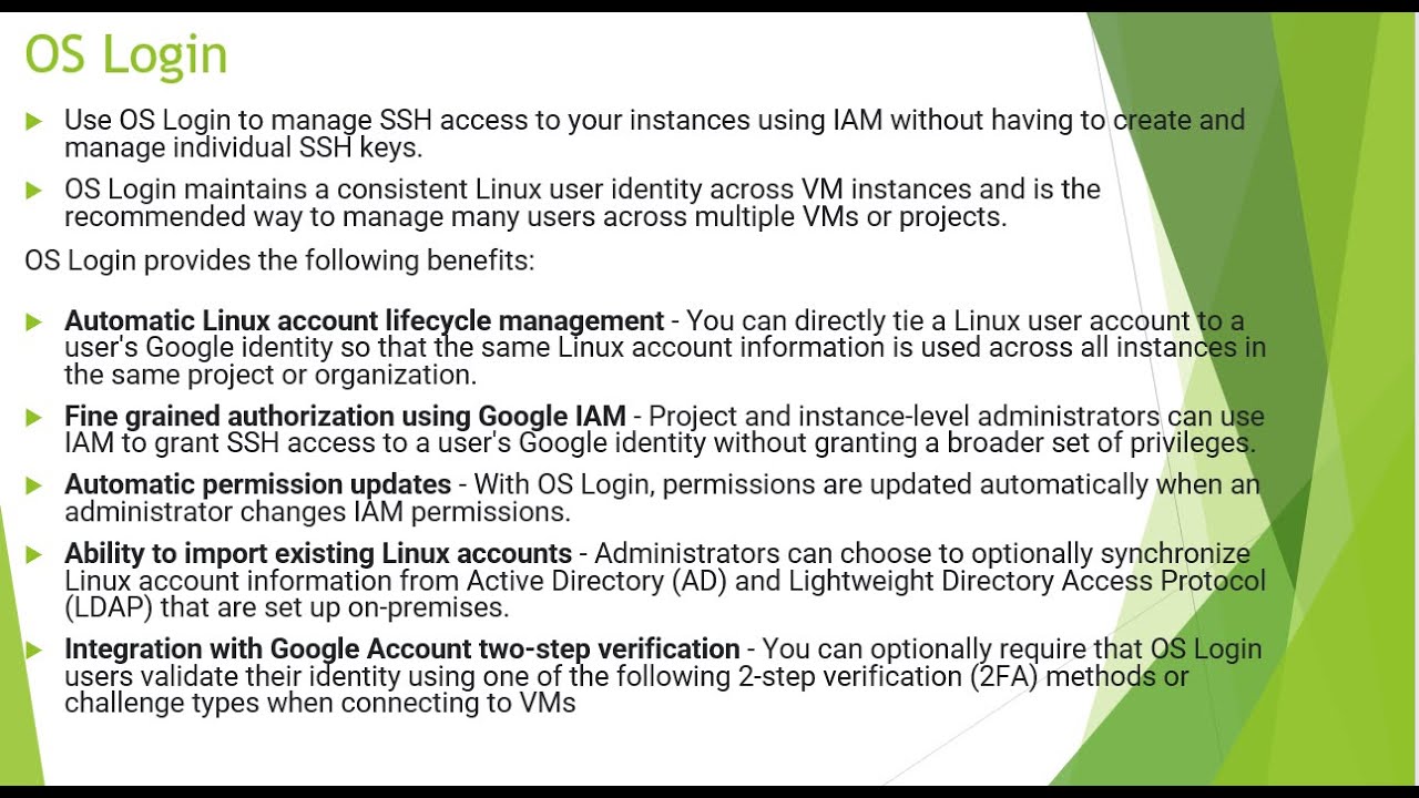 OS Login In Google Cloud (GCP)