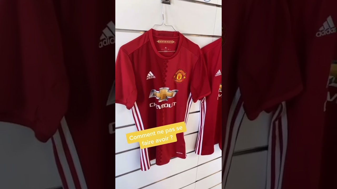 Comment reconnaitre un faux maillot ?