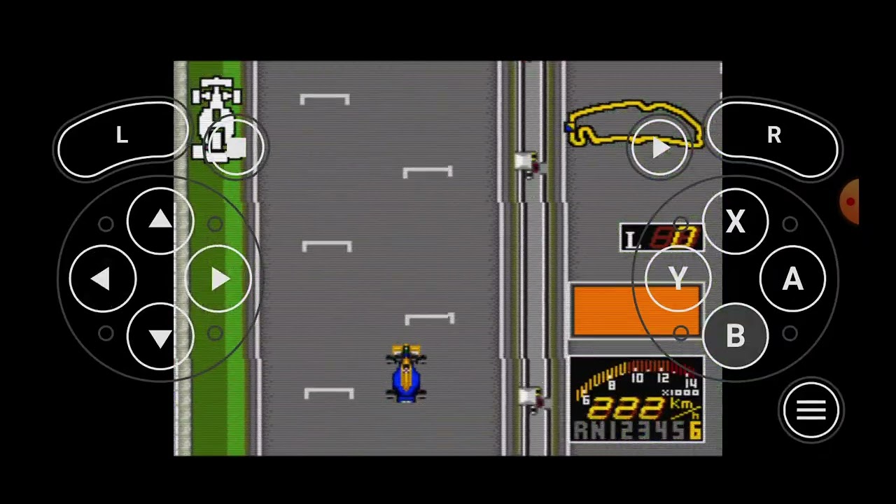 1991 F1 Grand Prix Super Nintendo Title 