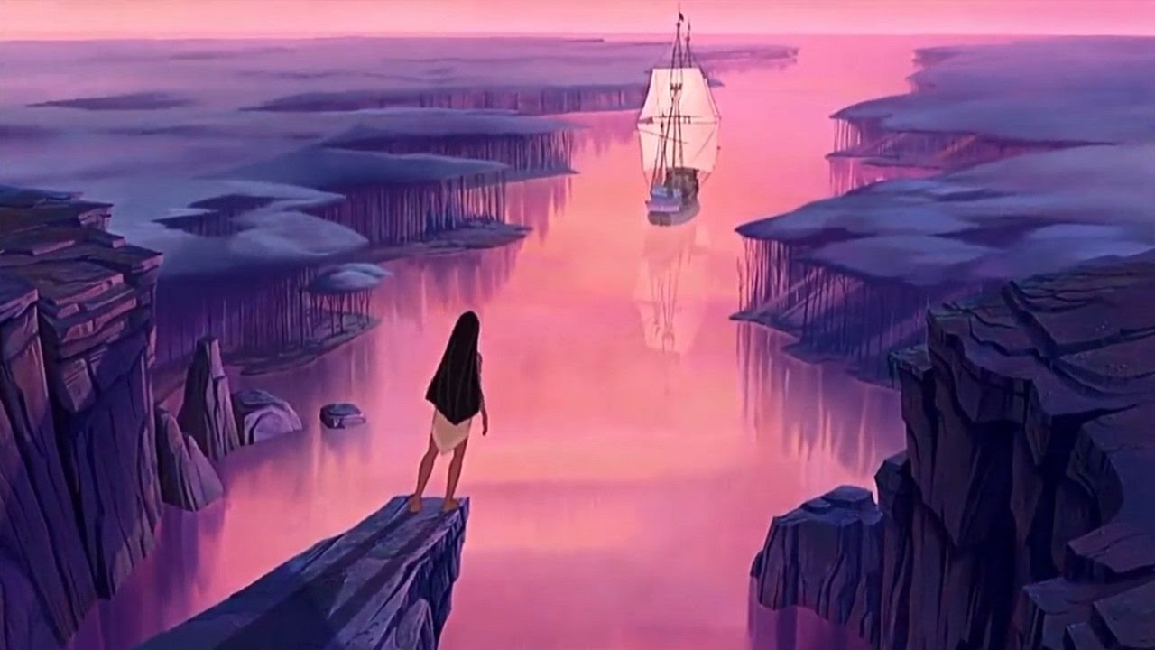 POCAHONTAS (1995) Scene: 