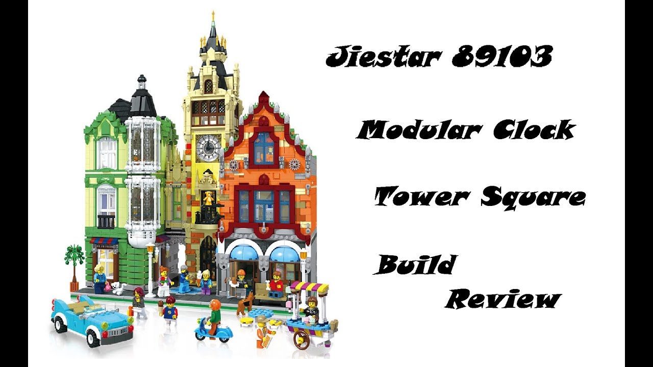 Jie Star 89103 Modular Clock Tower Build Review