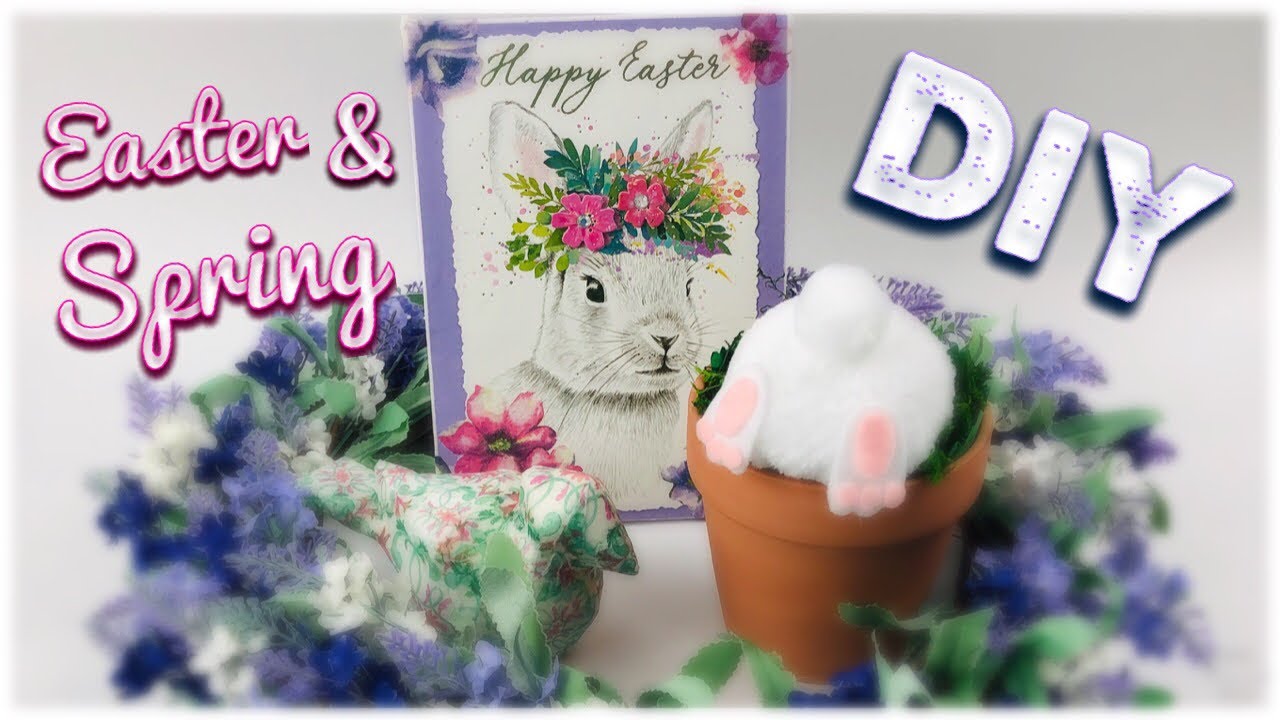 DIY Spring & Easter Decor | 4 Easy Projects | March 2019