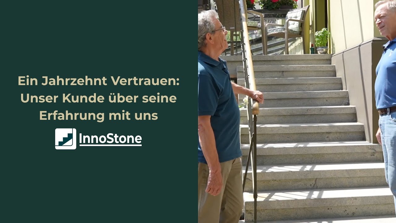 Treppensanierung seit 10 Jahren – Das sagt unser Stammkunde heute! InnoStone Treppensanierungen