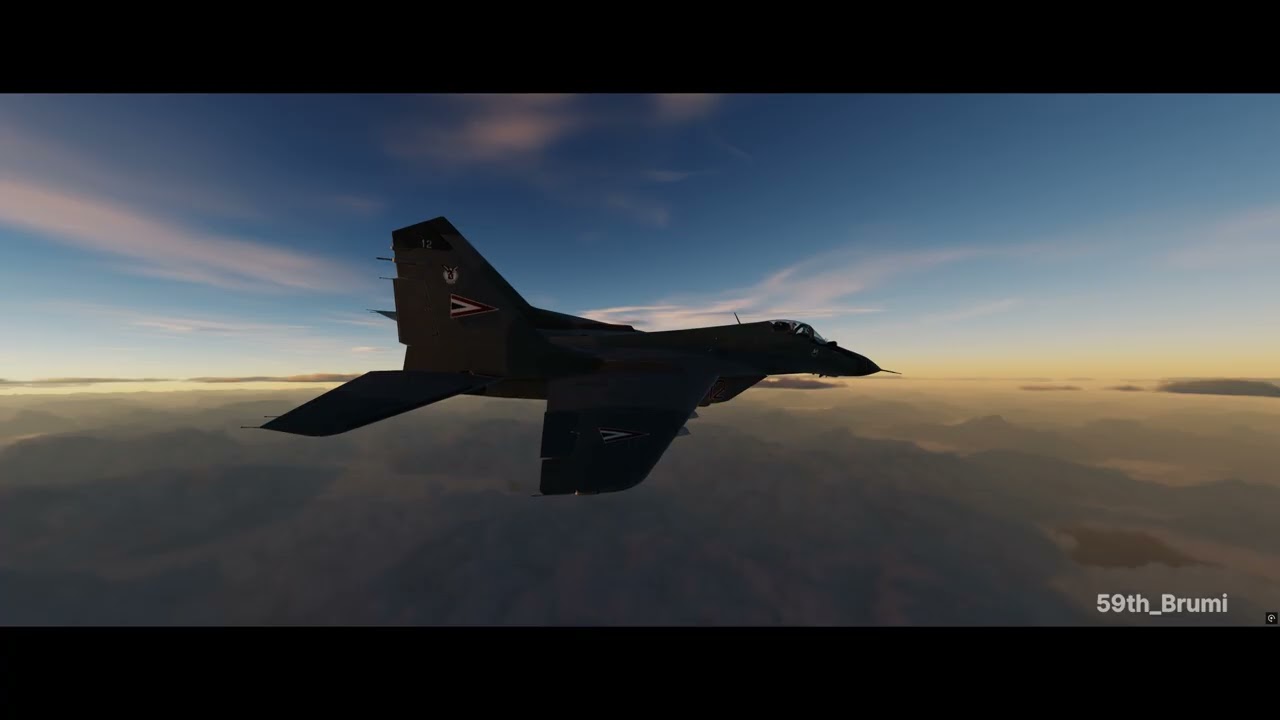 Mig 29 bonyolult időjárás