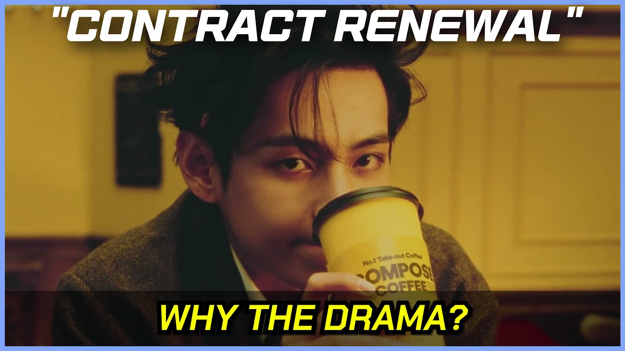 Настоящая причина, по которой СМИ критикуют продление контракта BTS V с Coffee.